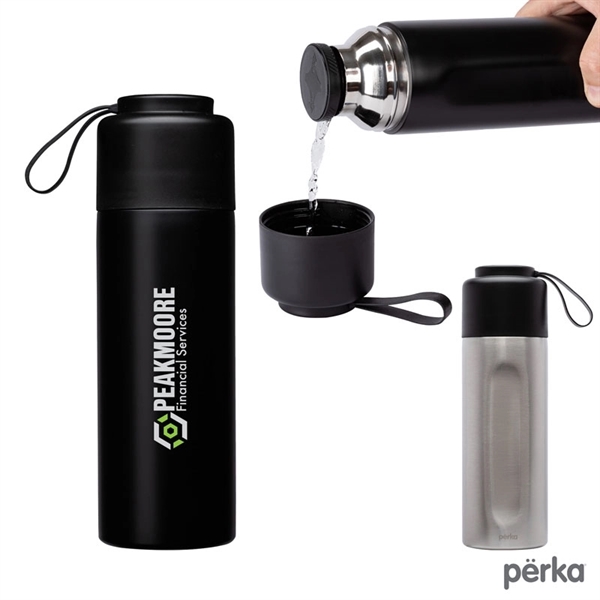 Perka® Brixton 17 oz. Double Wall, Stainless Steel Water ...... from ASI 67866 Logomark/Valumark