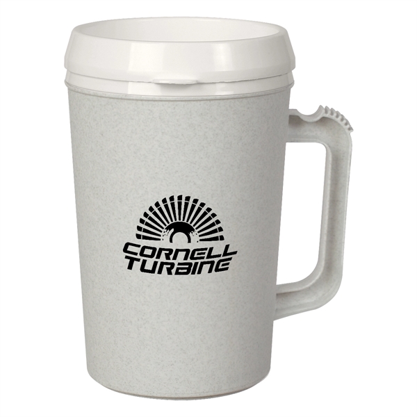 34 oz. insulated mug with sip through lid.... from ASI 61125 Hit Promotional Products / Hit®
