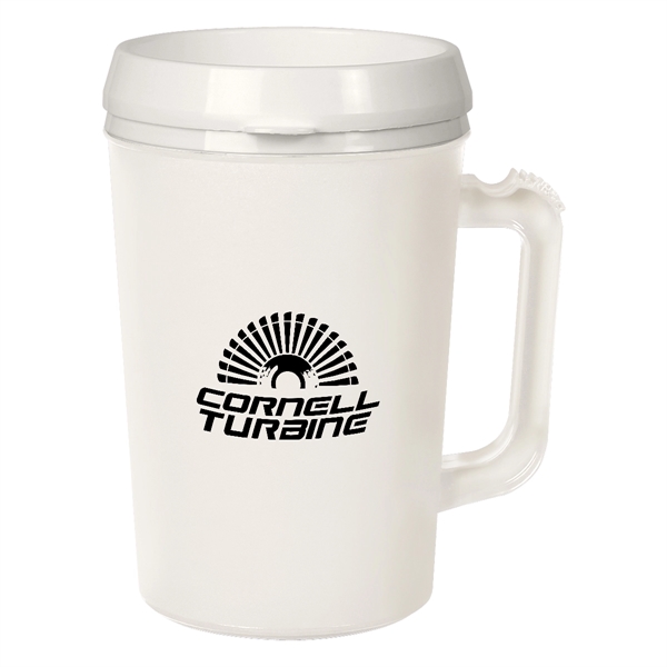 34 oz. insulated mug with sip through lid.... from ASI 61125 Hit Promotional Products / Hit®