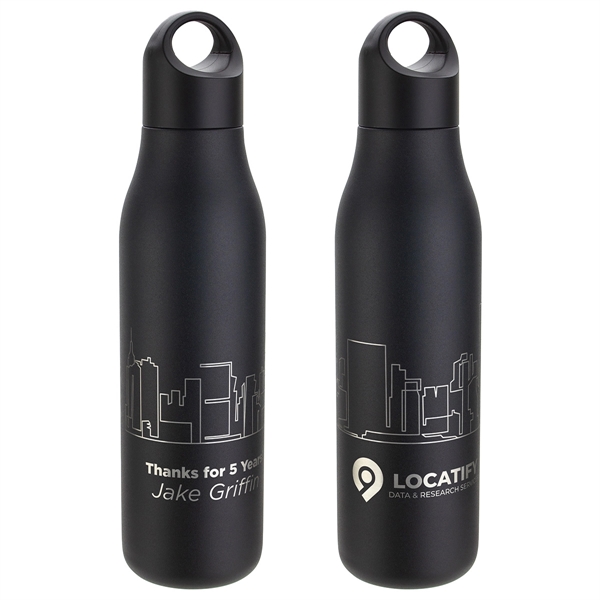 22 oz Vacuum Insulated Stainless Steel Bottle... from ASI 36730 Ariel Premium Supply Inc