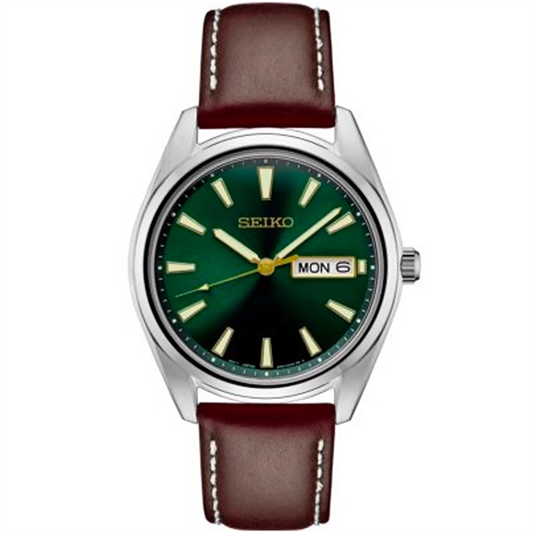 Seiko Men's Essential Watch, Gold Lumibrite markers... from ASI 61966 HPG / HPG Gold Beacon Premium Brands