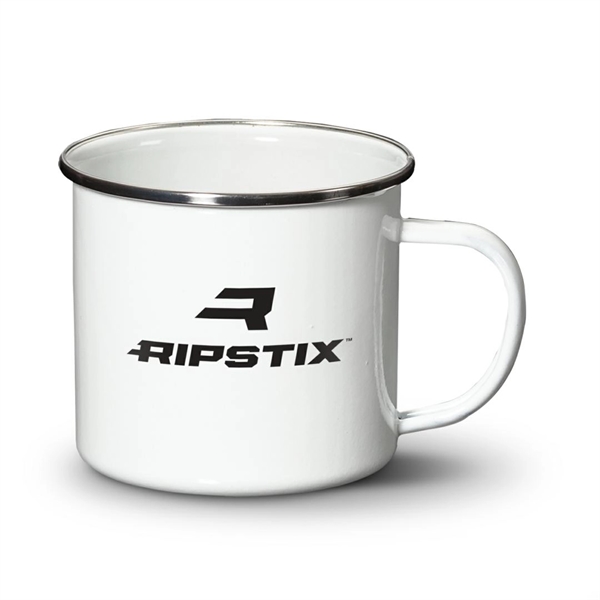 The Rockland enamel mug has a low style and vintage look,... from ASI 84592 St Regis Group