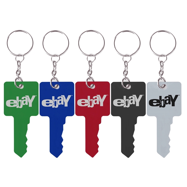 Key Shaped Metal key holder... from ASI 74585 Nu Promo International / Nu Promo Line