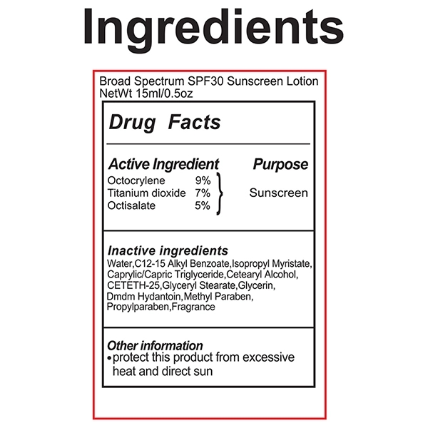 Solid white credit card shaped bottle with SPF30 vanilla sunscreen spray.... from ASI 62660 Innovation Line