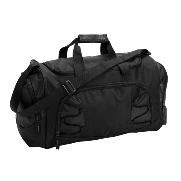 600D Diamond polyester and PVC duffel bag... from ASI 84592 St Regis Group