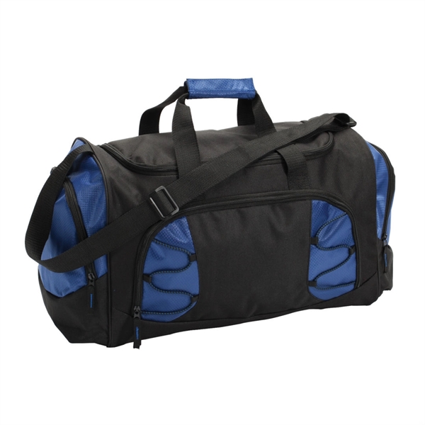 600D Diamond polyester and PVC duffel bag... from ASI 84592 St Regis Group