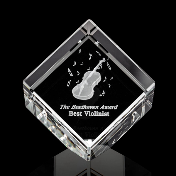 The 3D Burrill Award on Base is a perfectly polished cube... from ASI 84592 St Regis Group / St Regis