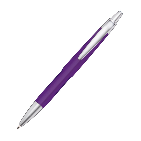 The Acadia pen features a curved design along its body, the... from ASI 84592 St Regis Group