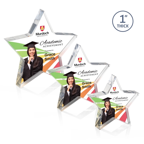 Copeland Star VividPrint™ Award - Acrylic... from ASI 84592 St Regis Group / St Regis