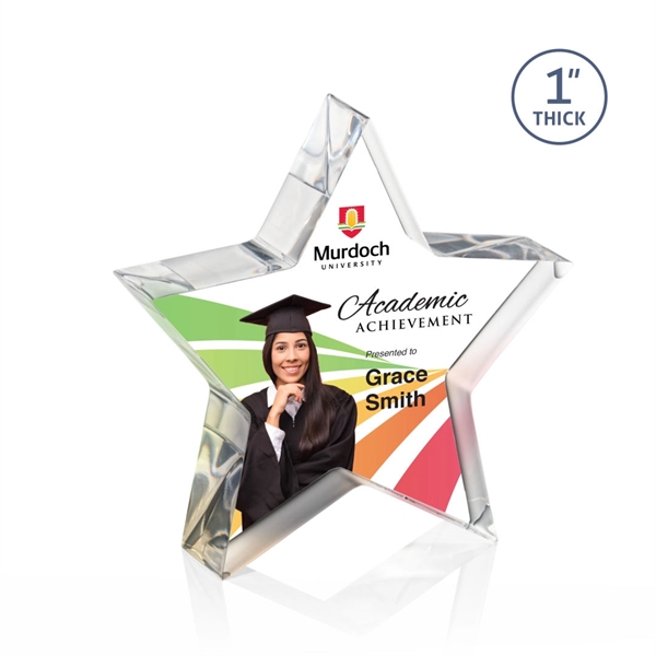 Copeland Star VividPrint™ Award - Acrylic... from ASI 84592 St Regis Group / St Regis