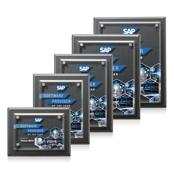 Starfire Crystal elegantly mounted on a Carbon Fibre Finished backing.... from ASI 84592 St Regis Group / St Regis