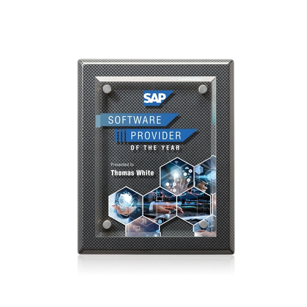 Starfire Crystal elegantly mounted on a Carbon Fibre Finished backing.... from ASI 84592 St Regis Group / St Regis