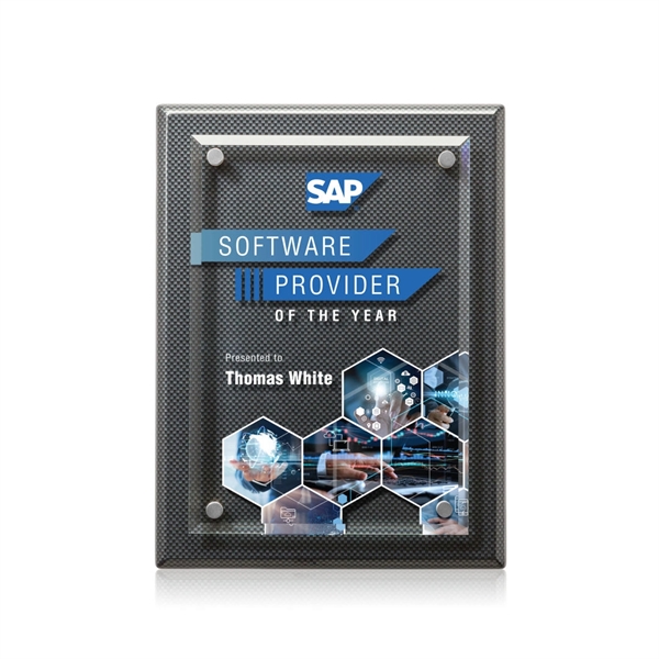 Starfire Crystal elegantly mounted on a Carbon Fibre Finished backing.... from ASI 84592 St Regis Group / St Regis