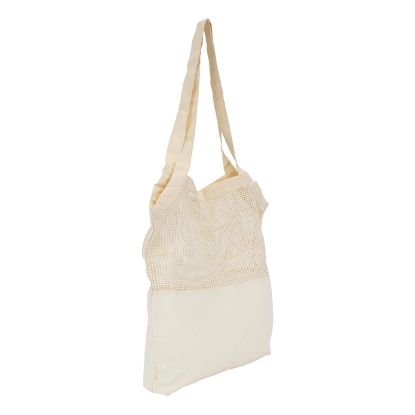 Cotton Mesh Tote Bag... from ASI 31517 Admart Products / Admart Line