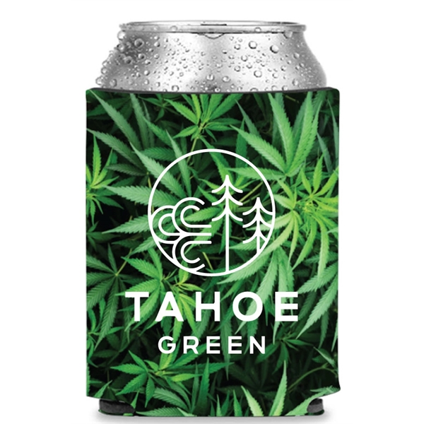 Collapsible Premium Foam Cannabis Can Cooler - Full Color... from ASI 68366 Makana Line LLC / Makana Line