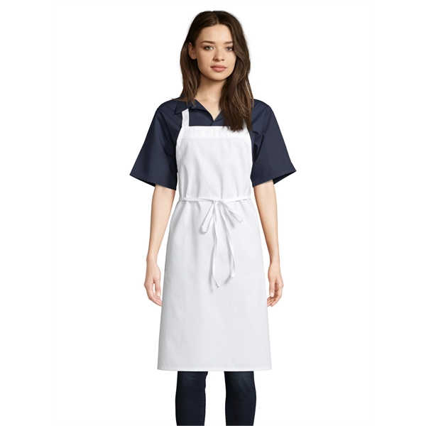 Uncommon Threads Unisex Classic Bib Apron - White... from ASI 86018 Scrub Authority / Uniform Stores
