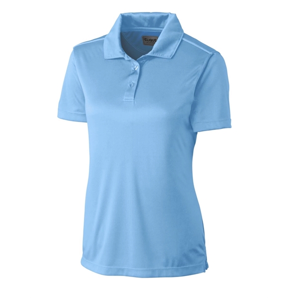 Women's polo with short sleeves, self-fabric collar, and three-button placket.... from ASI 47965 Cutter & Buck