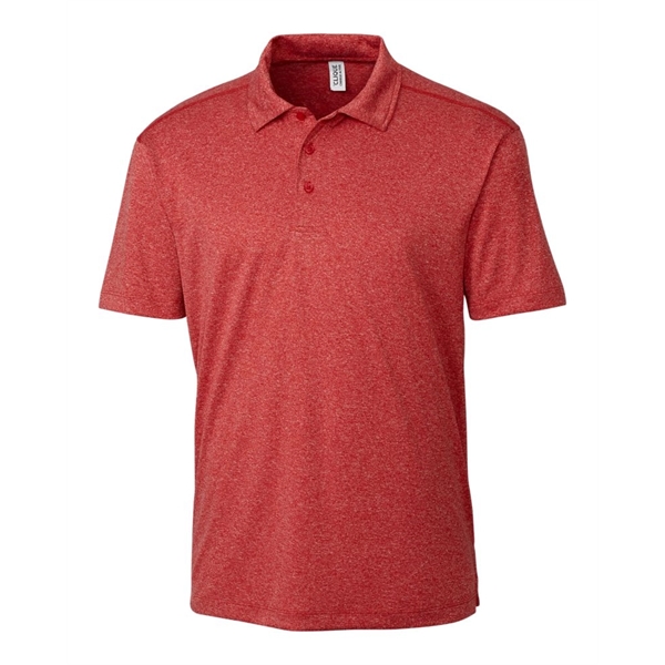 Men's polo with short sleeves, three-button placket, self-fabric neck trim, and... from ASI 47965 Cutter & Buck