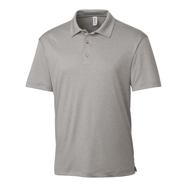 Men's polo with short sleeves, three-button placket, self-fabric neck trim, and... from ASI 47965 Cutter & Buck