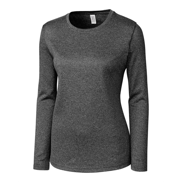 Women's t-shirt with long sleeves and self-fabric neck trim.... from ASI 47965 Cutter & Buck