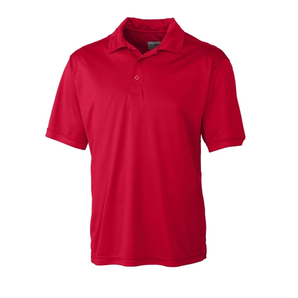 Men's polo with short sleeves, self-fabric collar, three-button placket, and open... from ASI 47965 Cutter & Buck