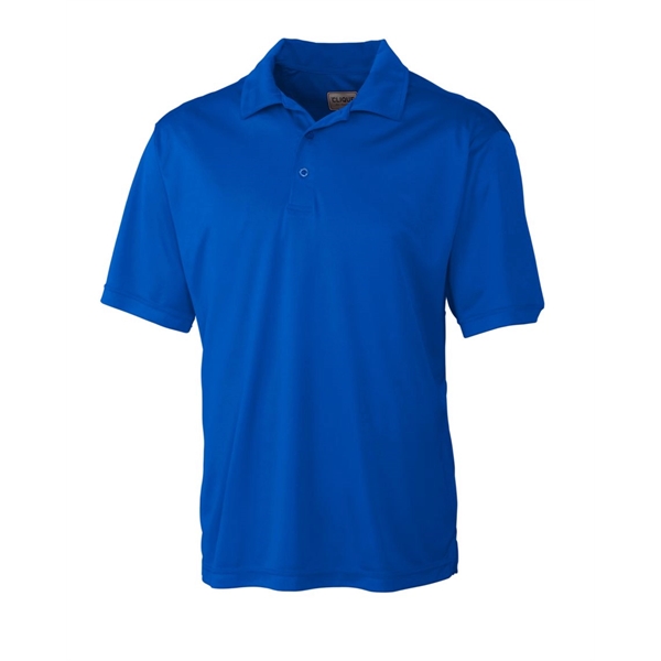 Men's polo with short sleeves, self-fabric collar, three-button placket, and open... from ASI 47965 Cutter & Buck