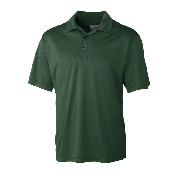 Men's polo with short sleeves, self-fabric collar, three-button placket, and open... from ASI 47965 Cutter & Buck