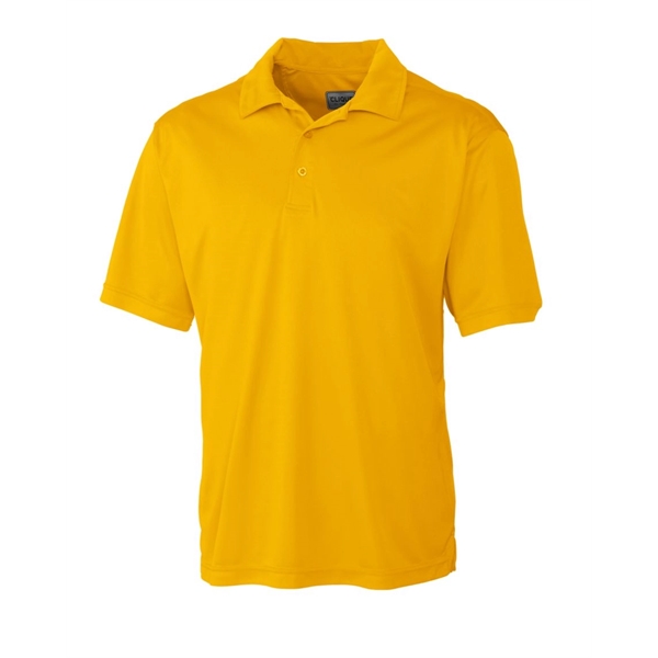 Men's polo with short sleeves, self-fabric collar, three-button placket, and open... from ASI 47965 Cutter & Buck