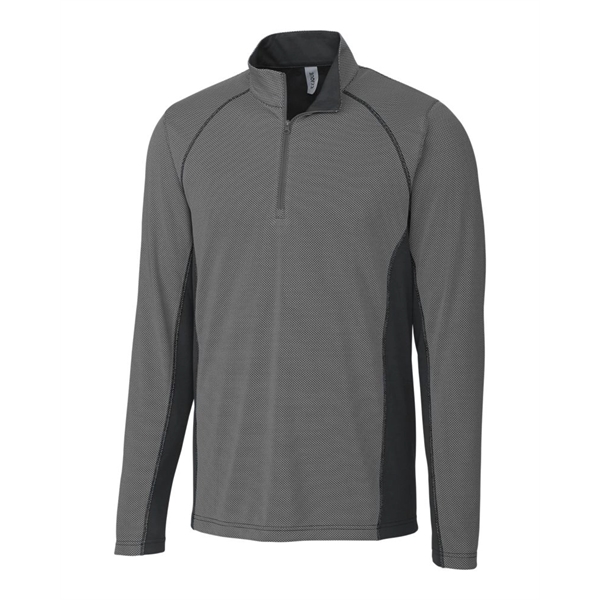 Men's sweatshirt with a half-zip, moisture-wicking performance, and crewneck.... from ASI 47965 Cutter & Buck