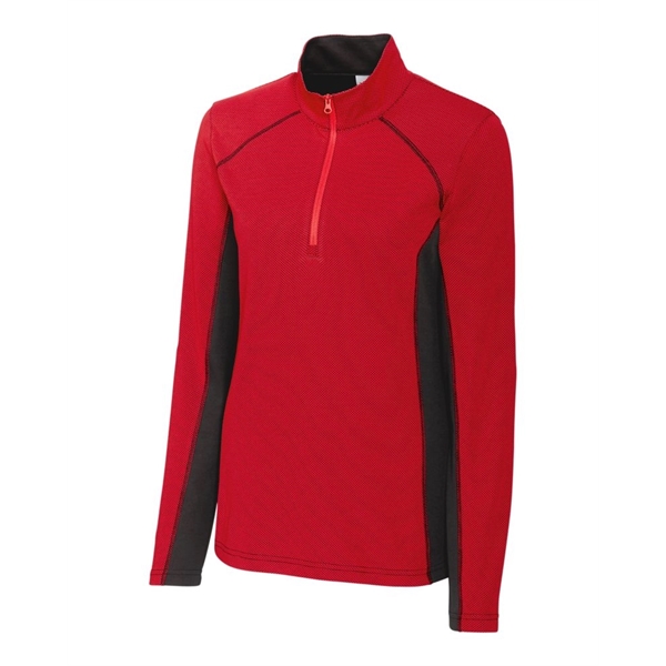 Women's pullover with a half-zip.... from ASI 47965 Cutter & Buck