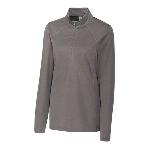 Women's sweatshirt with a half-zip.... from ASI 47965 Cutter & Buck