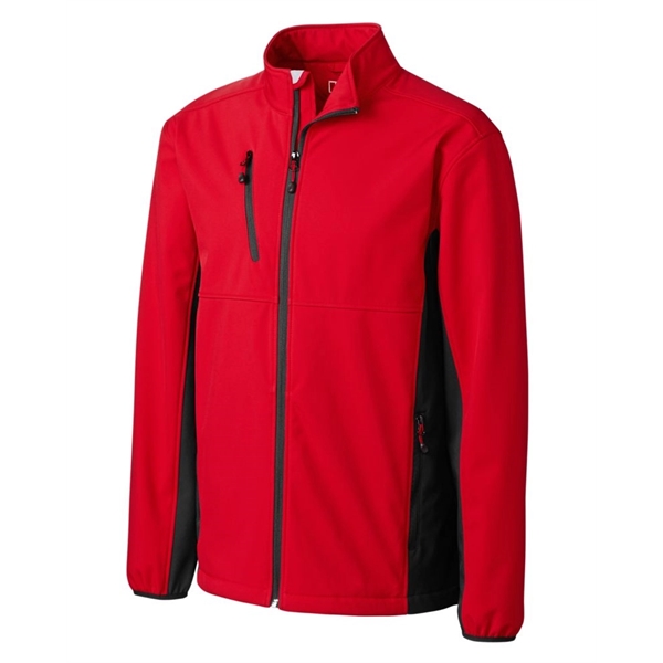 Men's jacket with a full-zip, water resistance, zippered chest pocket, and... from ASI 47965 Cutter & Buck