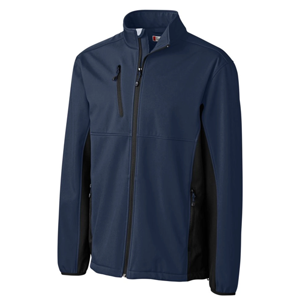 Men's jacket with a full-zip, water resistance, zippered chest pocket, and... from ASI 47965 Cutter & Buck