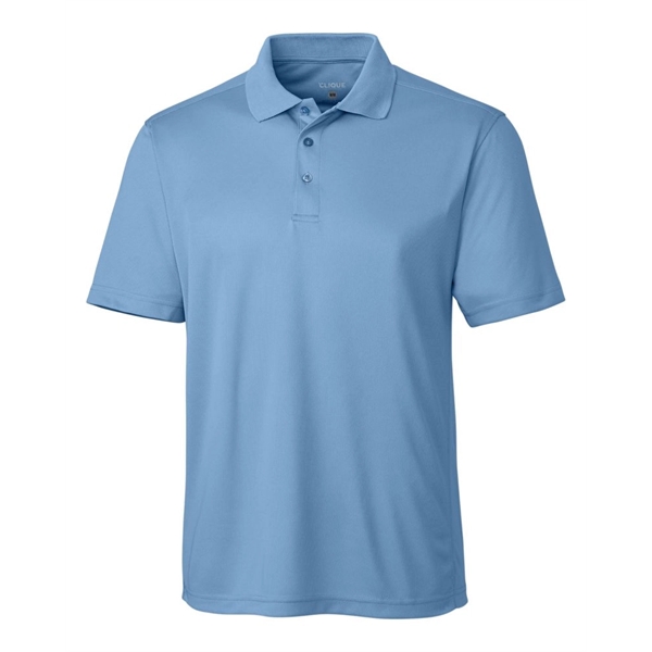 Men's polo with short sleeves, moisture-wicking performance, 3-button placket, and rib-knit... from ASI 47965 Cutter & Buck