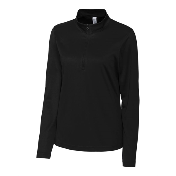 Women's sweatshirt with a half-zip and long sleeves.... from ASI 47965 Cutter & Buck