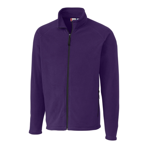 Men's jacket with a full-zip, self-fabric mock neck, two front zippered... from ASI 47965 Cutter & Buck
