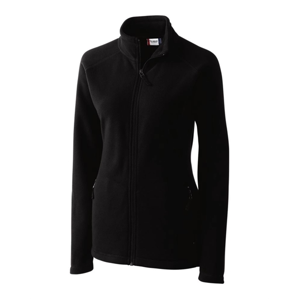Ladies' jacket with a full-zip, two zippered on-seam pockets, self-fabric mock... from ASI 47965 Cutter & Buck