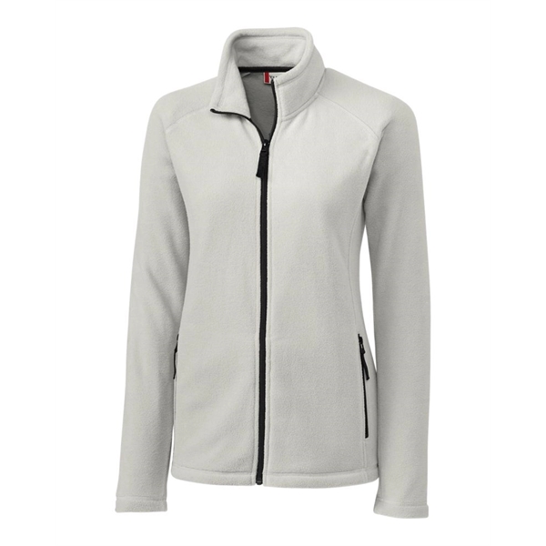 Ladies' jacket with a full-zip, two zippered on-seam pockets, self-fabric mock... from ASI 47965 Cutter & Buck