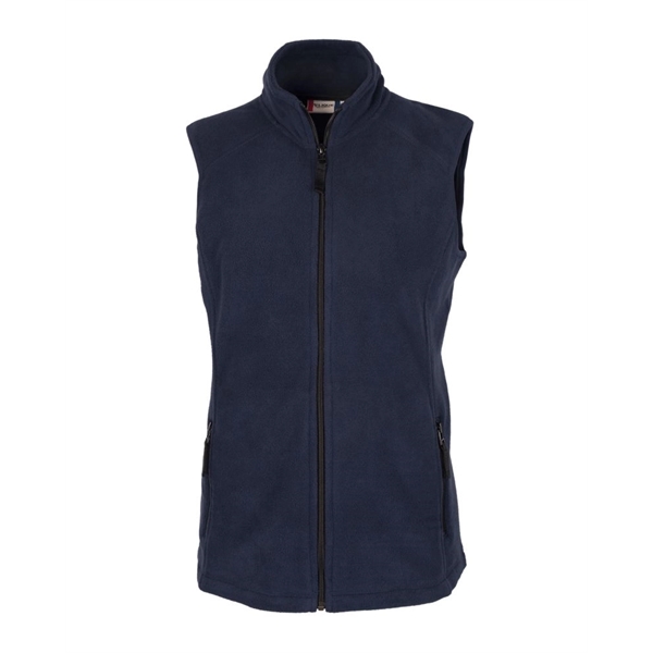 Women's vest with a full-zip, two zippered pockets, full-zip, mock neck,... from ASI 47965 Cutter & Buck