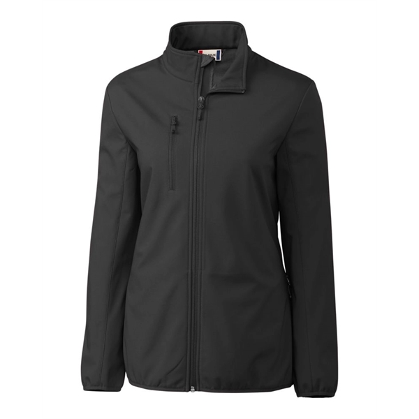Women's jacket with a full-zip, water resistance, zippered chest pocket, and... from ASI 47965 Cutter & Buck