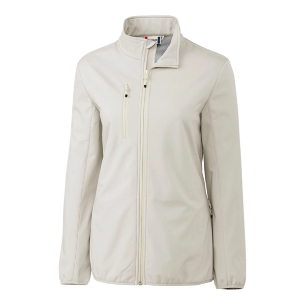 Women's jacket with a full-zip, water resistance, zippered chest pocket, and... from ASI 47965 Cutter & Buck