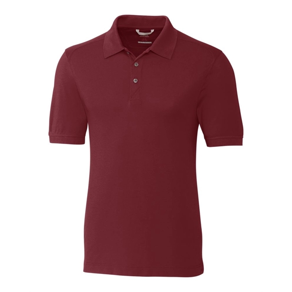 Men's polo with short sleeves, UPF 35+ protection, moisture-wicking performance, collar,... from ASI 47965 Cutter & Buck