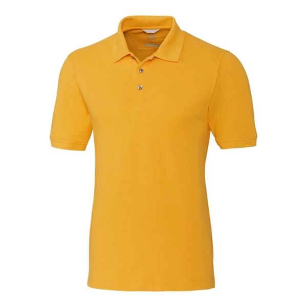 Men's polo with short sleeves, UPF 35+ protection, moisture-wicking performance, collar,... from ASI 47965 Cutter & Buck