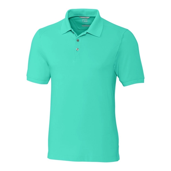 Men's polo with short sleeves, UPF 35+ protection, moisture-wicking performance, collar,... from ASI 47965 Cutter & Buck