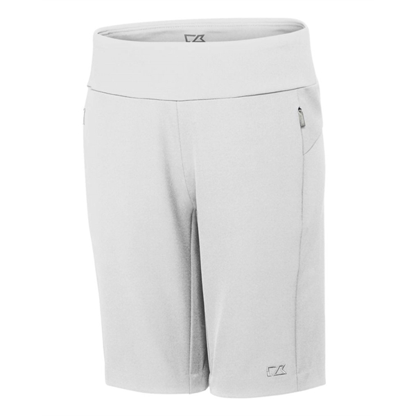 Women's shorts with UPF 50+ protection, moisture-wicking performance, waistband, pockets, and... from ASI 47965 Cutter & Buck