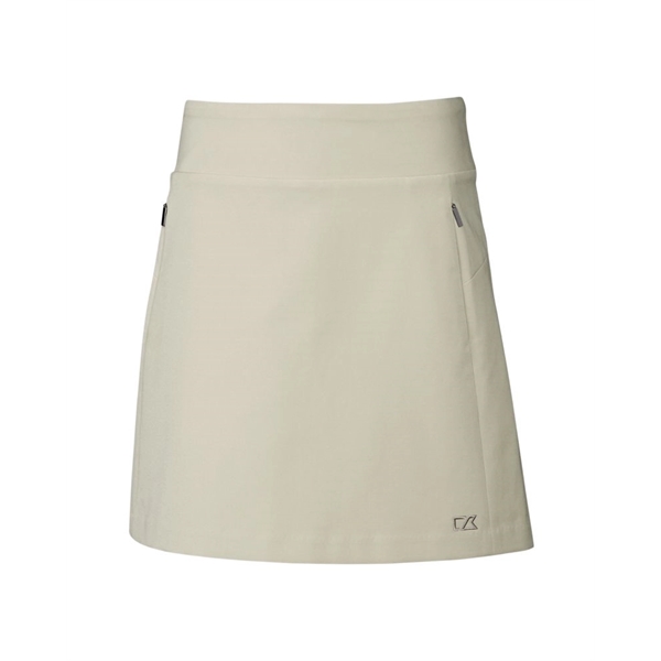 Women's skort with UPF 50+ protection, moisture-wicking performance, waistband, undershorts, pockets,... from ASI 47965 Cutter & Buck