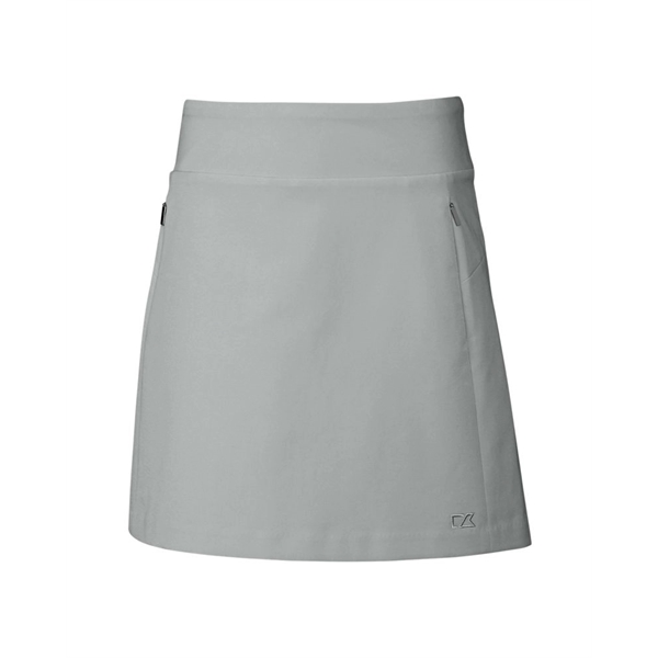 Women's skort with UPF 50+ protection, moisture-wicking performance, waistband, undershorts, pockets,... from ASI 47965 Cutter & Buck