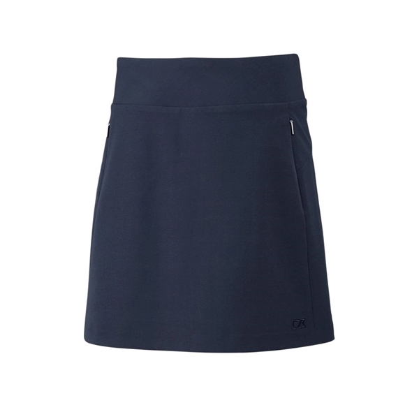 Women's skort with UPF 50+ protection, moisture-wicking performance, waistband, undershorts, pockets,... from ASI 47965 Cutter & Buck