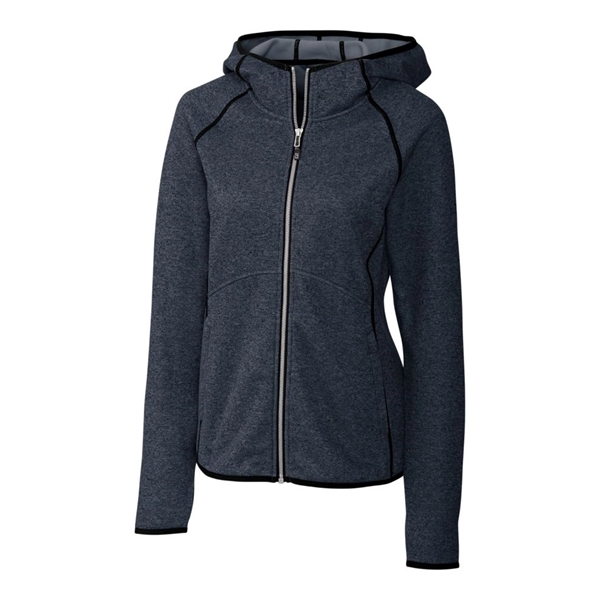 Women's jacket with a hood, full-zip, and pockets.... from ASI 47965 Cutter & Buck