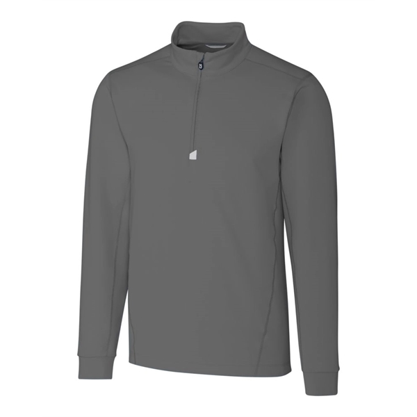 Men's sweatshirt with a quarter zip, UPF 50+ protection, matte fabric... from ASI 47965 Cutter & Buck